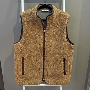 Men's Peter Millar Mountainside” High Pile Sherpa Vest